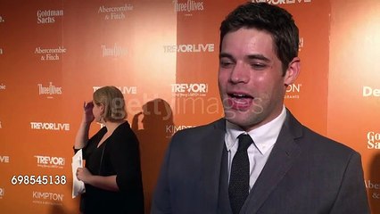 Jeremy Jordan for political climate and The Trevor Project TrevorLIVE NYC 2017