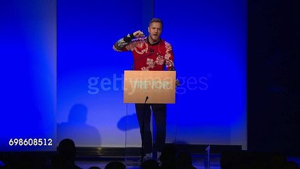 Dan Reynolds Speech Imagine Dragons accepts award