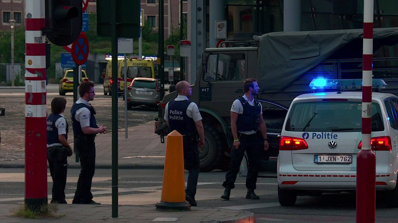 Mutmaßlicher Angreifer stirbt bei Anschlag in Brüssel