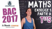 Bac S 2017 : corrigé des Maths (Exercice 1 - partie A)