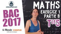 Bac S 2017 : corrigé de Maths (Exercice 1 - partie B)