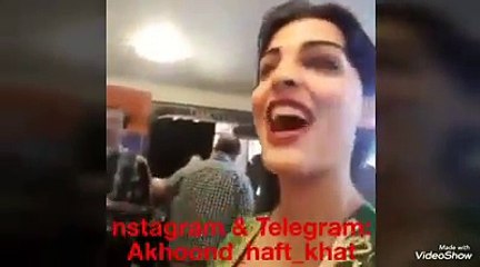 رقص فاحشه انتخاباتی بر دل مردم اسیر در زندان ایران