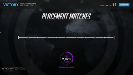 Overwatch: When the placements are just right