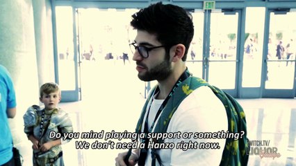 Overwatch: When you meet Hanzo IRL: