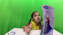 New FROZEN Fever Elsa and Anna Dolls Unboxing Surprise for Mo