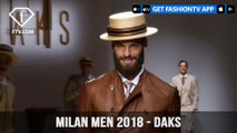 Milan Men Spring/Summer 2018 - Daks Backstage | FashionTV