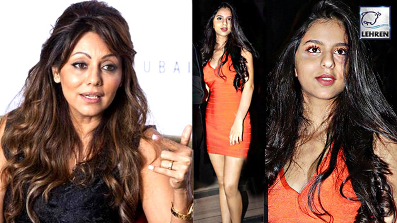 Shah Rukh's Wife Gauri Khan's REACTION On Suhana's Orange Dress