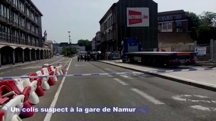 Colis suspect à la gare de Namur