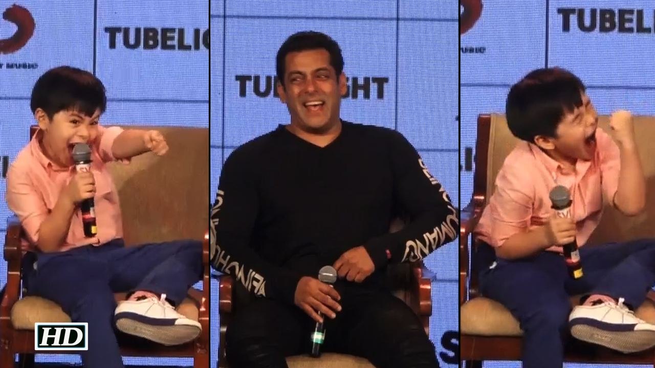 Tubelight child actor SHUTS a journo on racist...