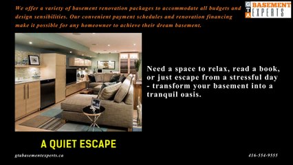GTA Basement Experts - Most Trusted Basement Contractors in Toronto