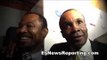 shane mosley and sugar ray leonard he is the best ever - EsNews boxing