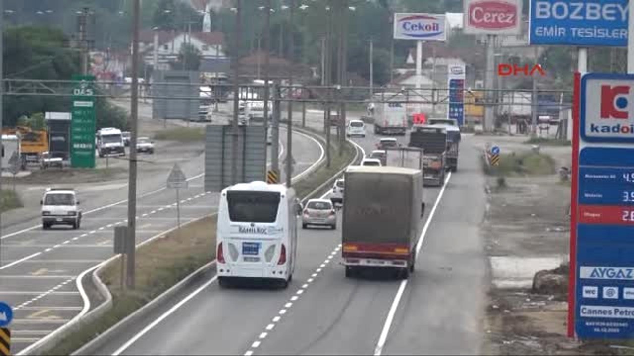 Düzce Tem Otoyolu Bolu Dağı Geçişi Açıldı