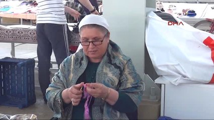 Tokatlı Kadınlar El Emeği Ürünleri Pazarda Satıyor