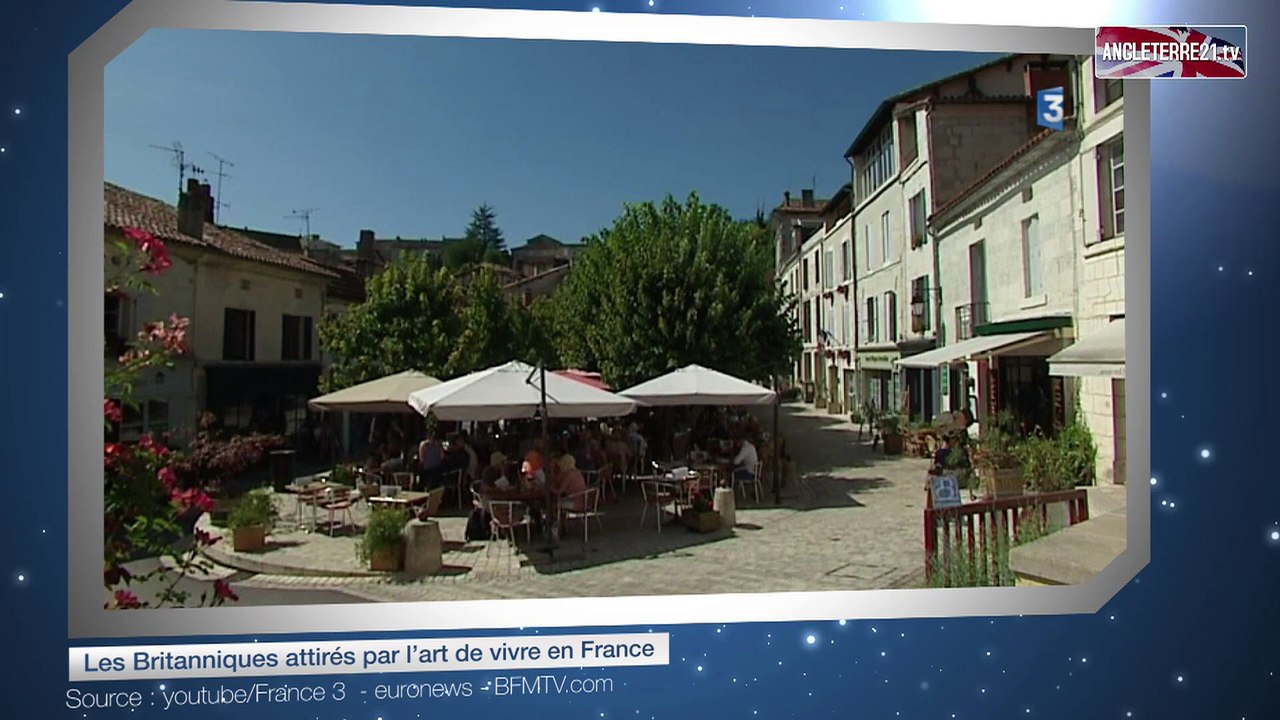 Les Britanniques attirés par l’art de vivre en France