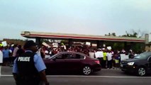 Ferguson, MO Protests RAW FOOTAGE Police vs Protestors-taopTkQn-iA