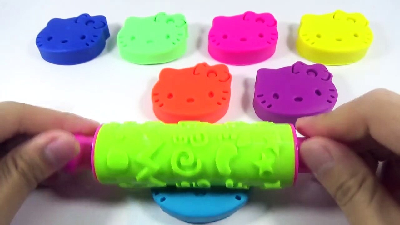 PEPPA PIG Play Doh Hello Kitty Milk Bottle Molds Fun & Creative for Kids Compilation PlayDoh Fun!-TE