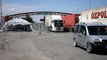Sınır Kapısında Bayram Yoğunluğu