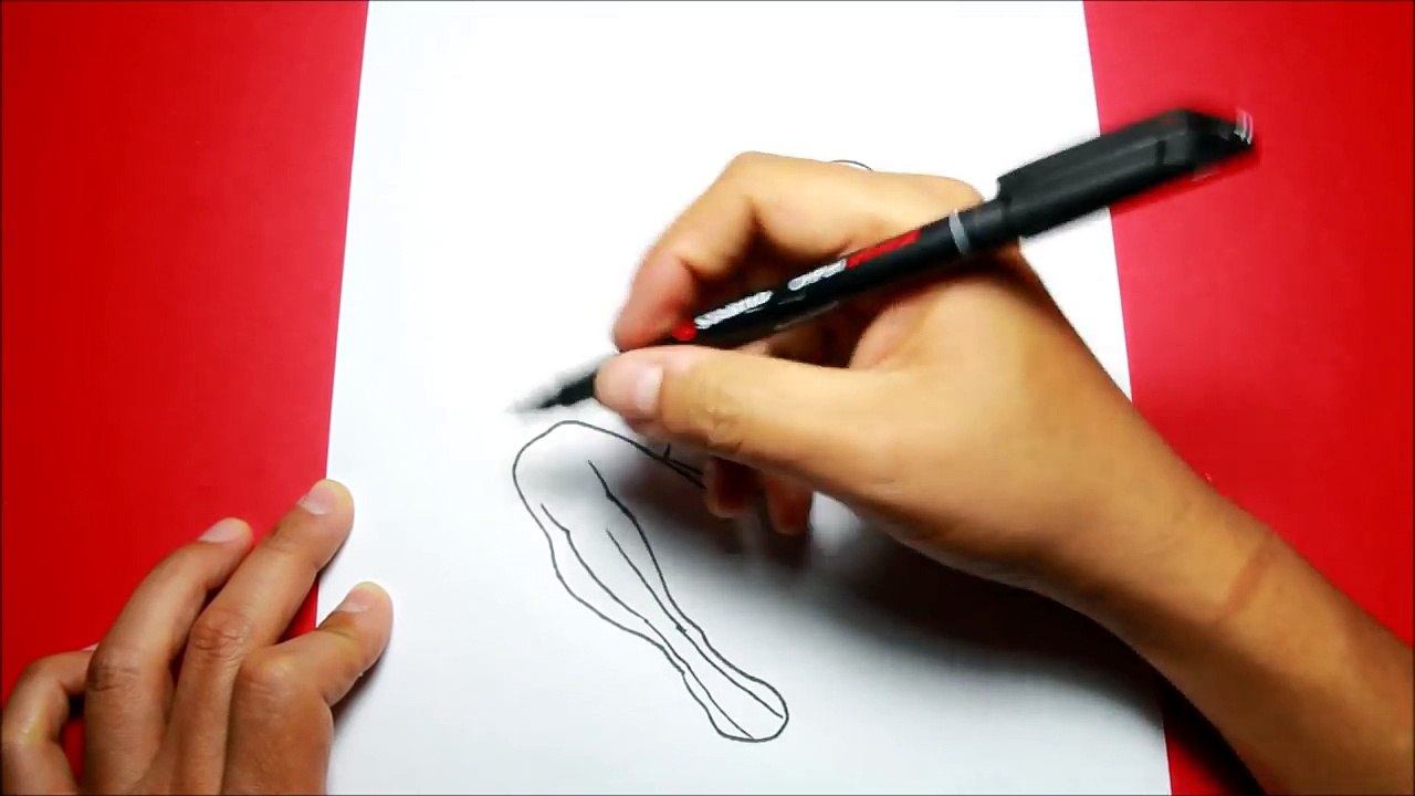 Fácil - Cómo dibujar a Spiderman | How to draw The Amazing Spider-man