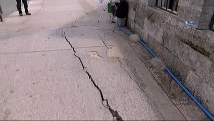 Şemsi Paşa Cami'nde Yol Yapım Çalışmaları Nedeniyle Hasar Oluştu