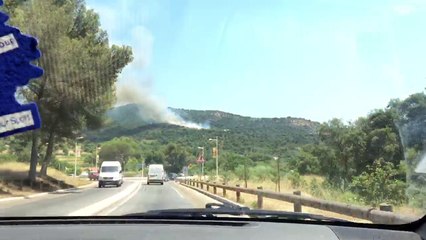 Incendie à Bormes les Mimosas