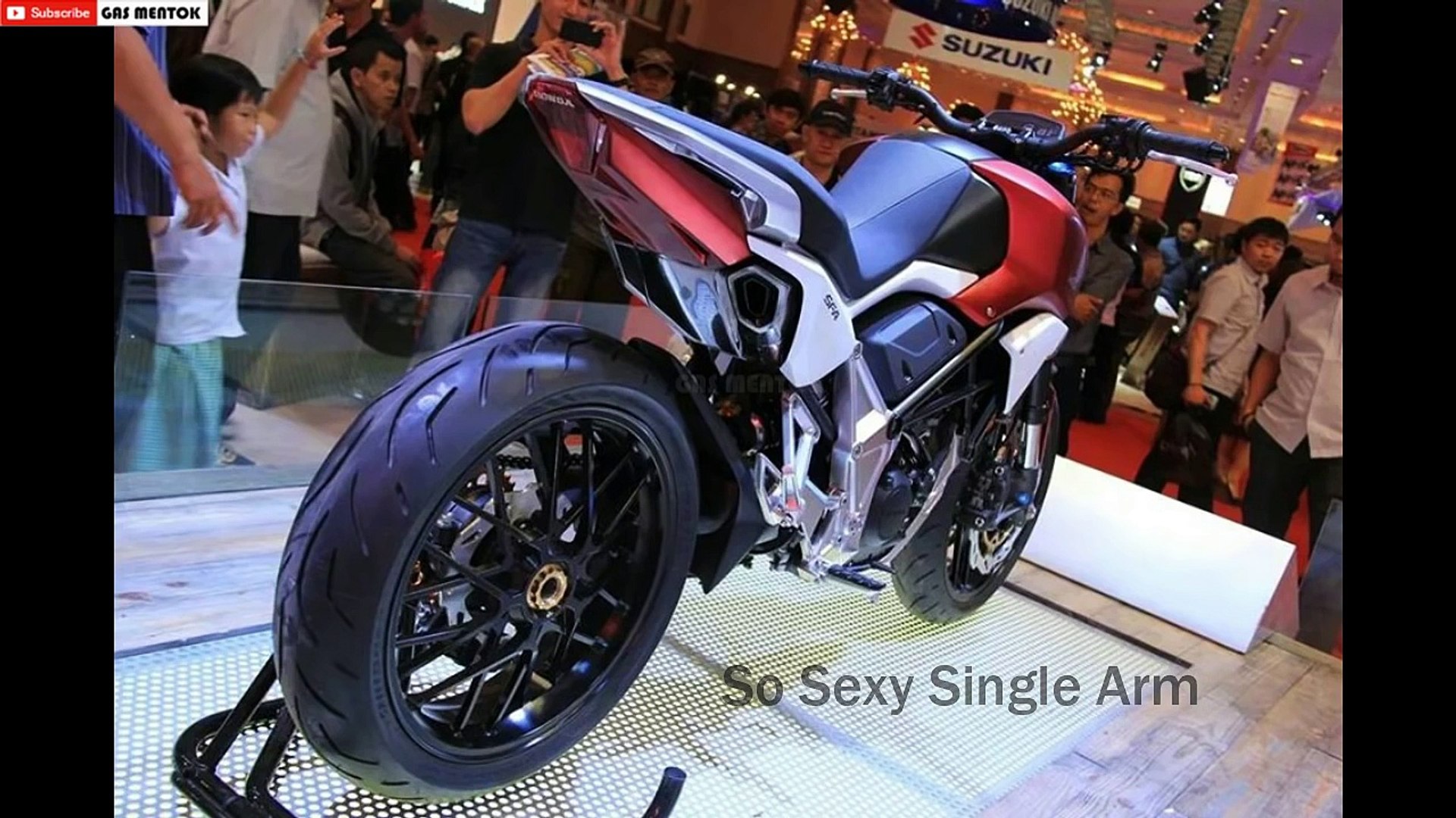 Honda Sfa 150 Alien Look Bike First Look In 17 Video Dailymotion