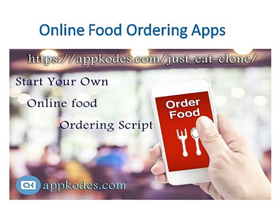 online food ordering app
