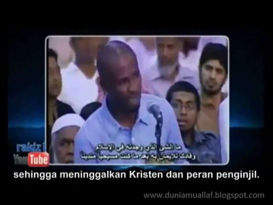 Masuk Islam Stlh Diskusi Dg Mantan Penginjil׃Kebenaran Apa Yg Ada Dlm Islam Shg Tinggalkan Kristen ?"