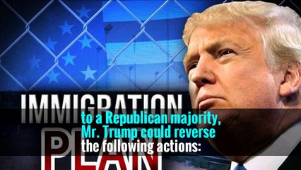 Trump Takes Steps to Undo Obama Legacy on Labor