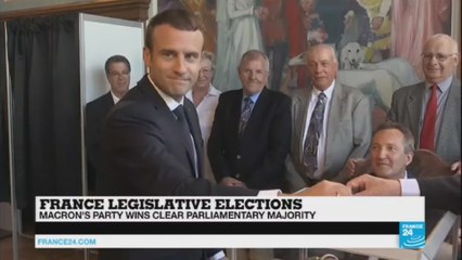 French Legislative election - "A majority lower than expected, but still unprecedented"