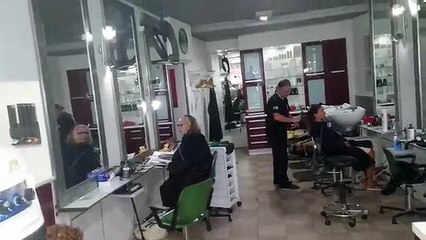 #Barbershop #France #smile in mirror ☺