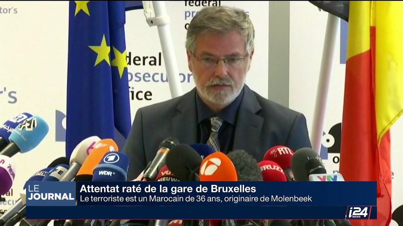 Attentat raté à la gare de Bruxelles: l'auteur était inconnu des services de police