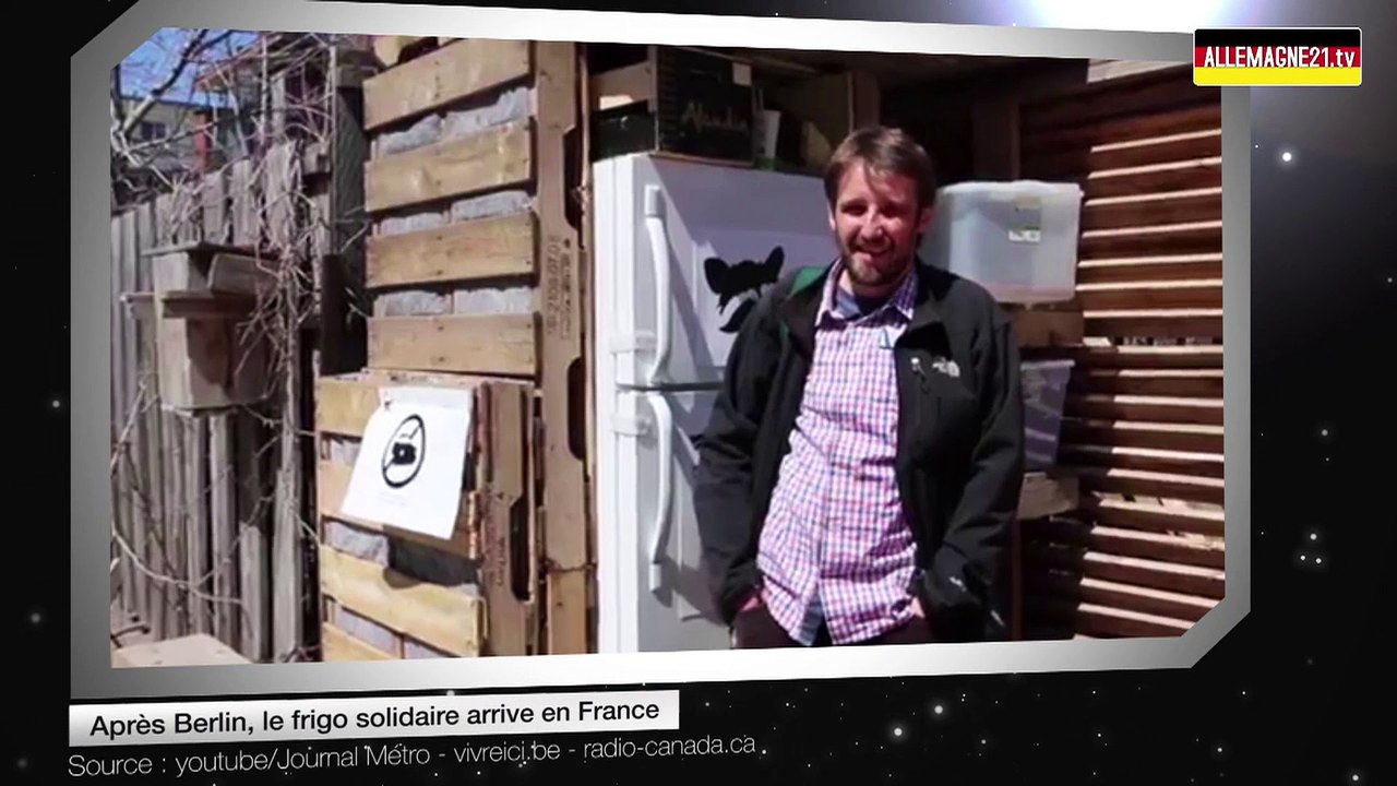 Après Berlin, le frigo solidaire arrive en France