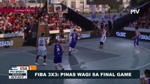 FIBA 3x3: Pinas Wagi sa Final Game