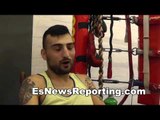 vanes martirosyan on sparring kovalev EsNews
