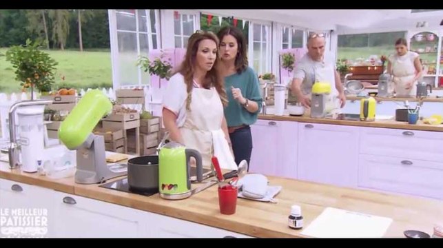 Le meilleur pâtissier célébrités - Hélène Ségara et Faustine Bollaert : la tension monte sur le plateau (vidéo)