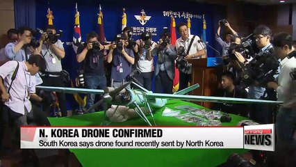 Scientific probe concludes recent drone was sent from North Korea