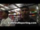 mikey garcia on marcos maidana training camp for floyd rematch and bey vs vazquez EsNews boxing