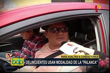 Robos en autos: delincuentes usan la nueva modalidad de “La Palanca”