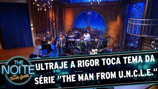Ultraje A Rigor toca tema da série The man from U.N.C.L.E.