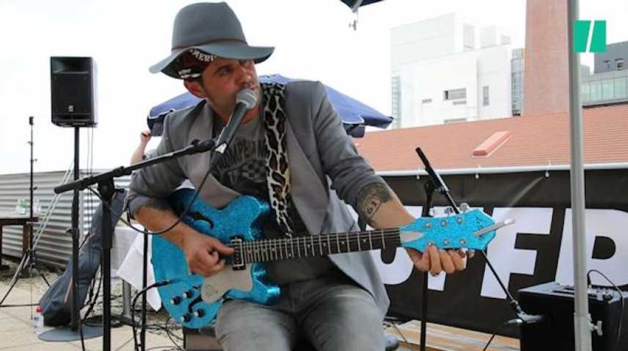 Fête de la Musique: Manu Lanvin en direct de la terrasse du HuffPost