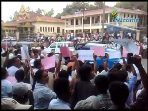 Supporters at NLD Office