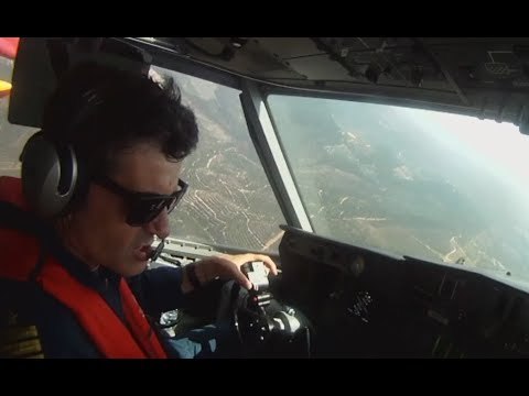 Incendi in Portogallo, i canadair dei Vigili del Fuoco italiani in azione (21.06.17)