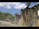 Arquata del Tronto (AP) - Terremoto, smontaggio abitazione a Faete (21.06.17)