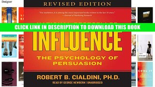 [PDF] Full Download Influence: The Psychology of Persuasion Read Popular