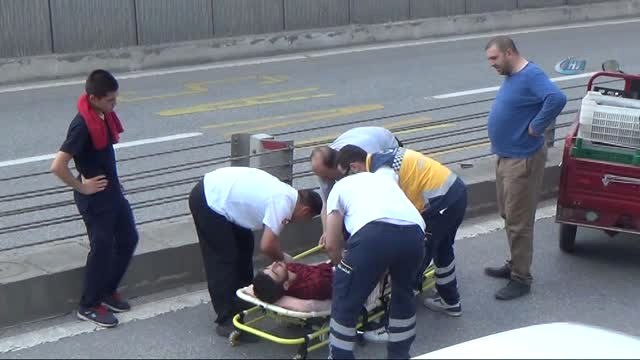 Gürcistan Uyruklu Vatandaş Kullandığı Bonzainin Etkisiyle Cadde Ortasında Yığıldı