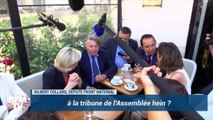 On a suivi les premiers pas de Marine Le Pen à l'Assemblée nationale