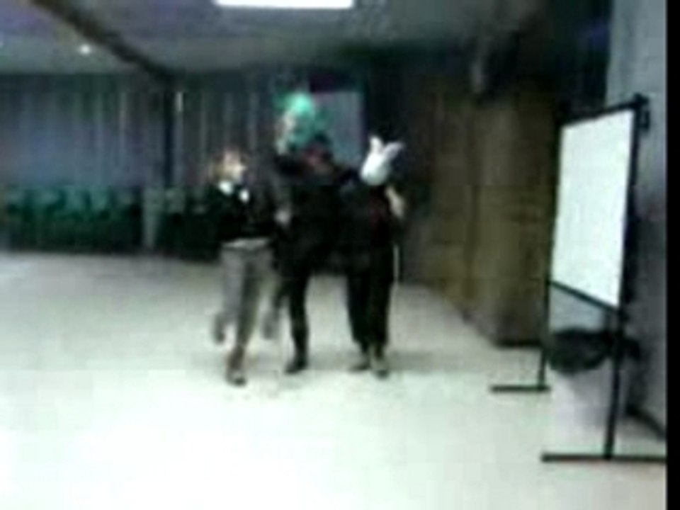 clems fahima et moi en lapin lol