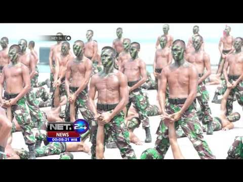 Kemeriahan Acara Gladi Bersih HUT TNI di Dermaga Indah Cilegon Banten - NET24