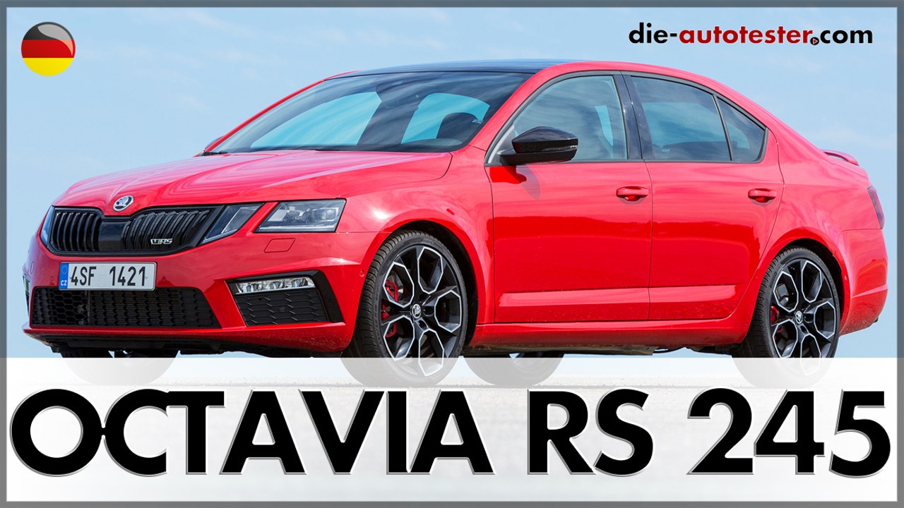Skoda Octavia RS 245 - Test & Fahrbericht mit dem sportlichsten Octavia | 2017