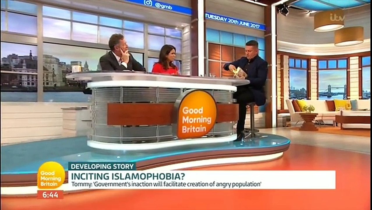 Muslim Terrorism: Piers Morgan vs. Tommy Robinson [Part 2]